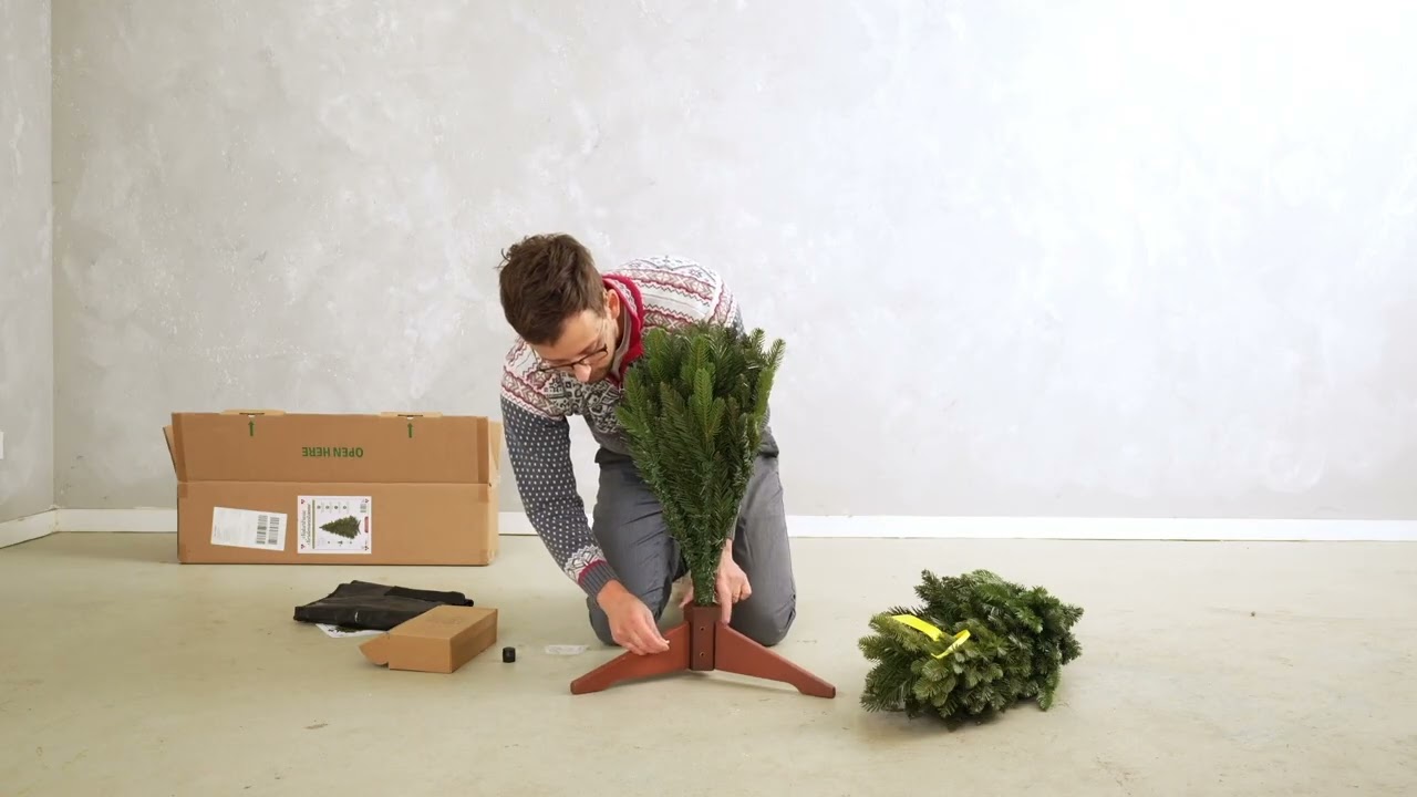 Montez votre sapin de Noël artificiel (90 cm, 120 cm & 150 cm) | Guide et conseils Pure Living