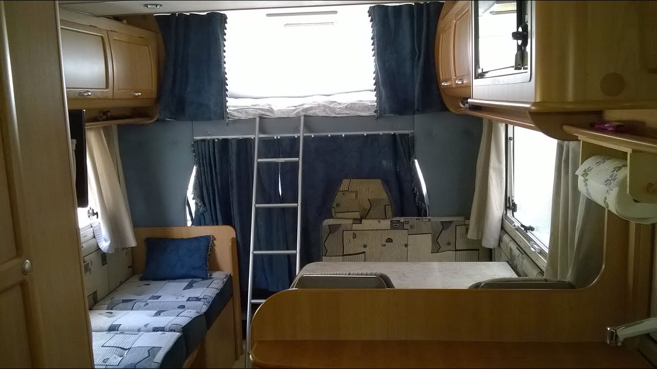 INTERNO  CAMPER  ELNAGH DORAL 114 SU MECCANICA FORD ANNO 2001