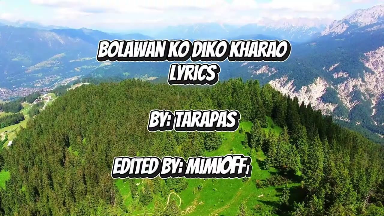 Tarapas - Bolawan diko kharao (Lyrics)
