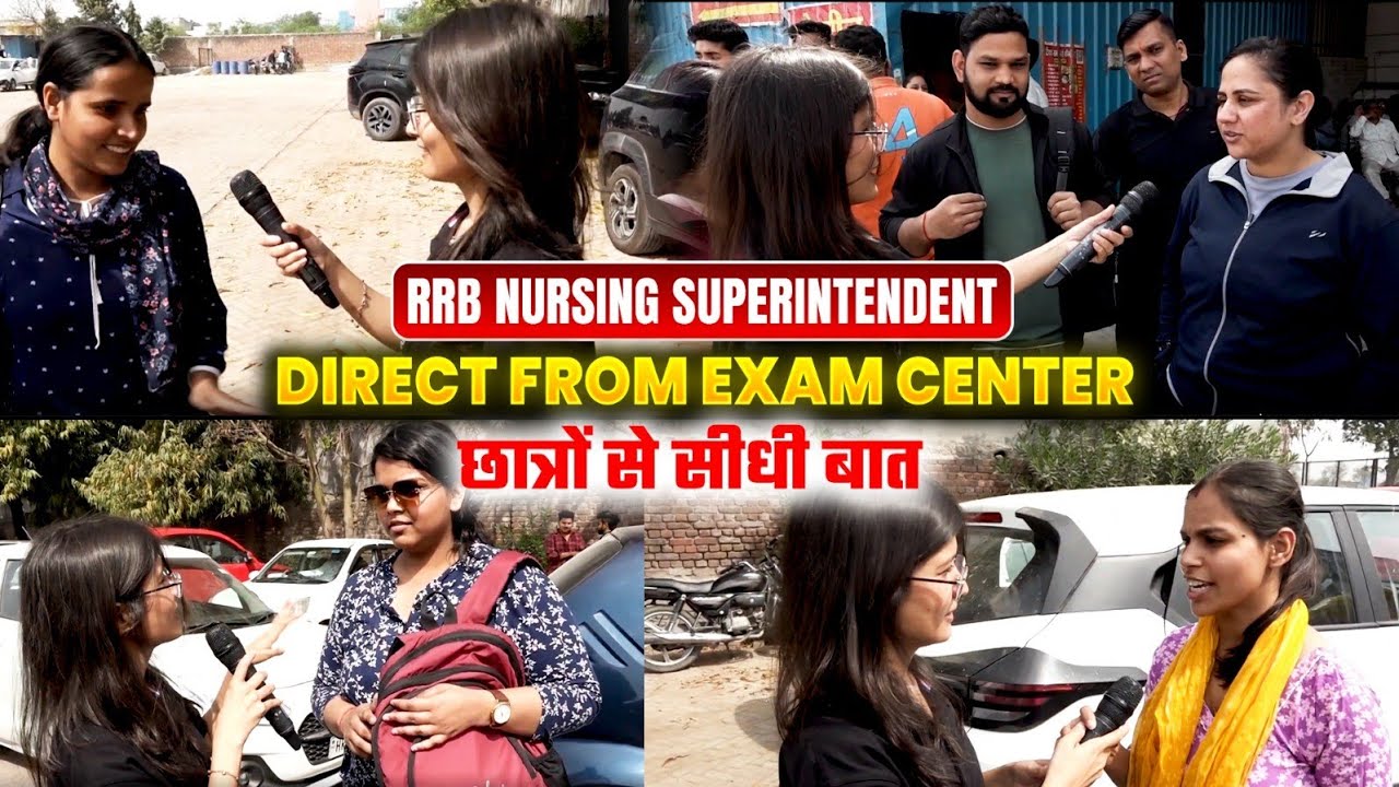 RRB Nursing Superintendent Exam Analysis LIVE | Centre से Honest Review #rrbns #rrbexam