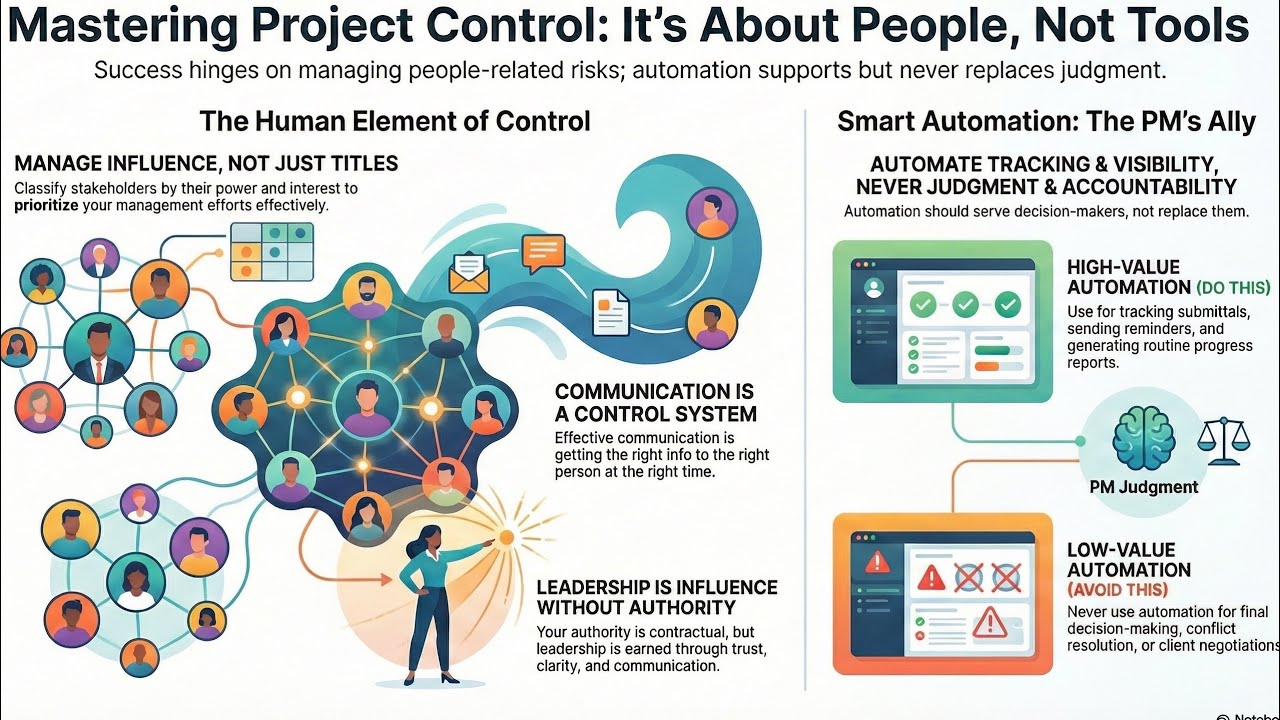 PMP Project Control | Planning is Control | Submittals, QA QC, Risk & Change Control | 
