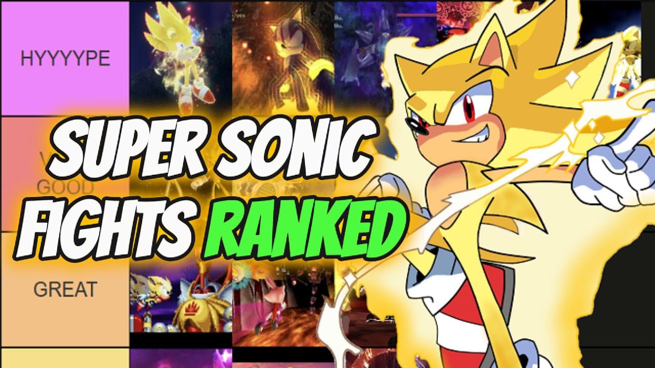 Ranking Every Super Sonic Boss Fight from WORST to BEST!!! (2k Subscriber Special)