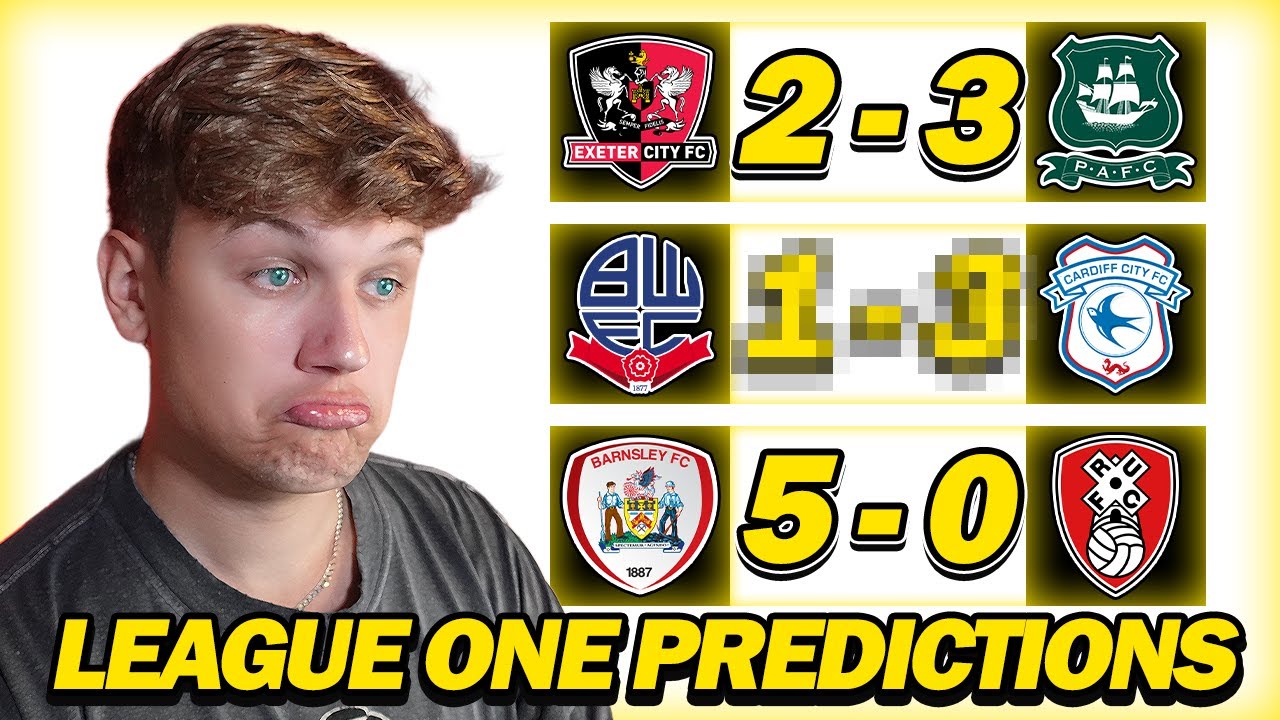 LEAGUE ONE Game 14 PREDICTIONS!