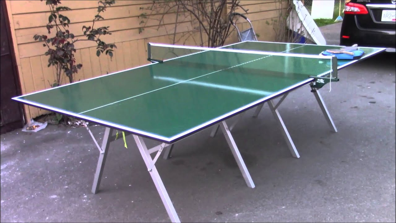 Ping Pong Table Folding and portable