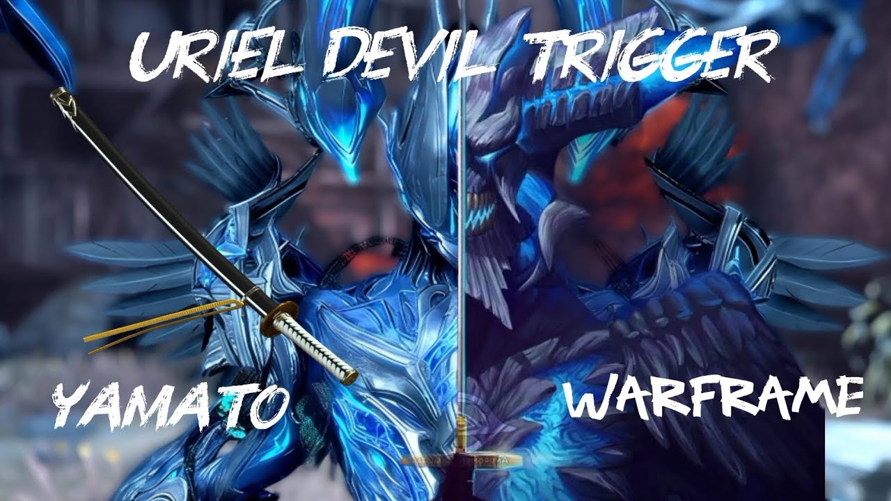 Fashionframe Uriel devil trigger y zaw Yamato (warframe) 