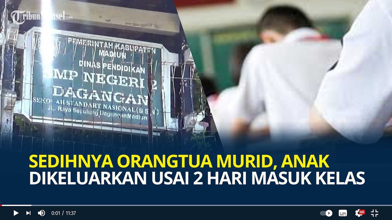 Cerita Sedih Orangtua Murid di Madiun, Anak Dikeluarkan dari SMP setelah 2 Hari Masuk Kelas