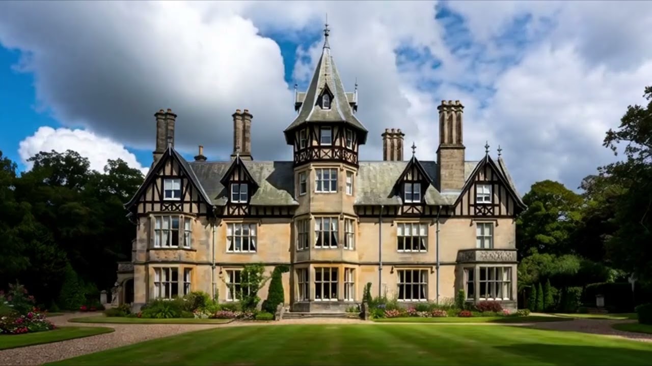 The Architecture & Grounds of Manor Houses | Gentle Ambience Relaxing Music