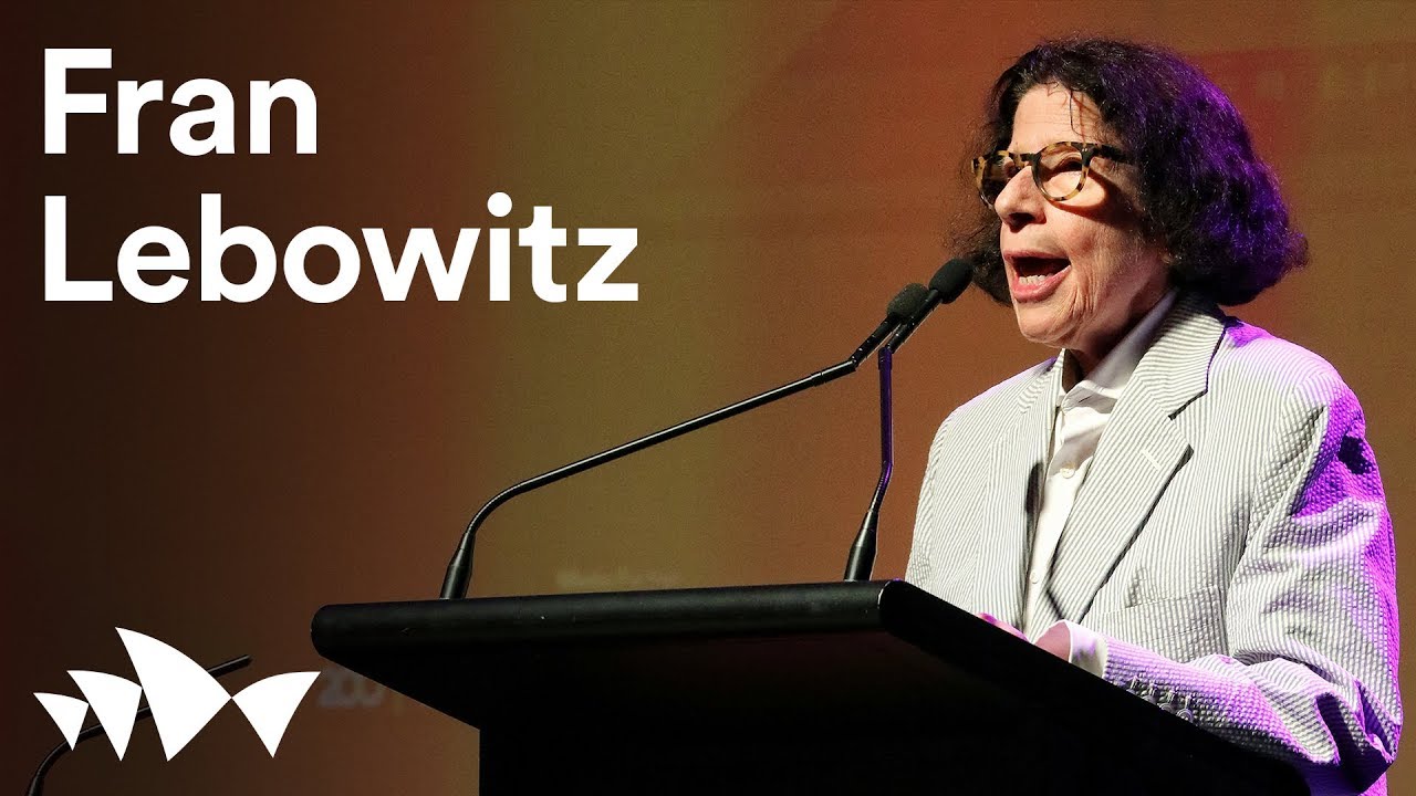 Who's afraid of Fran Lebowitz? | all about women 2018