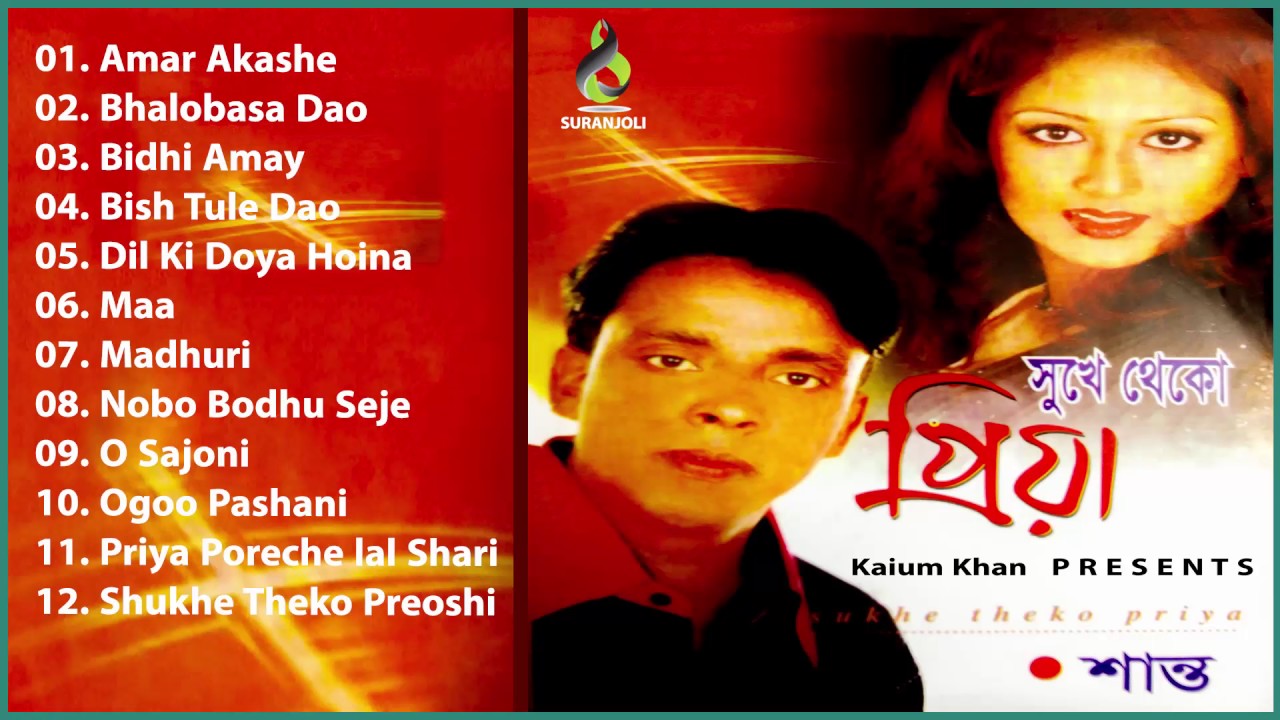 Shukhe Theko Priya | Shanto  Audio Album Jukebox | Suranjoli Music