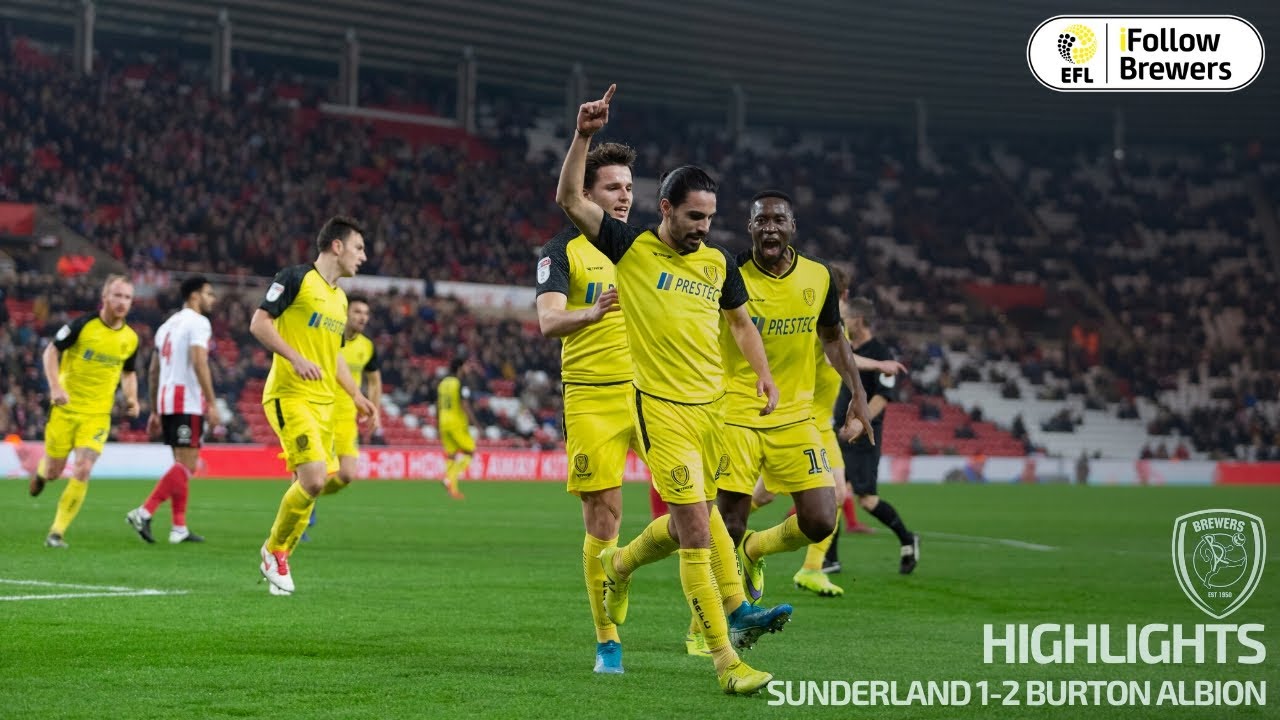 HIGHLIGHTS | Sunderland 1-2 Burton Albion