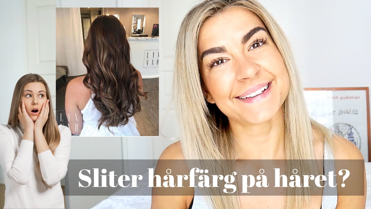 Sliter h&aring;rf&auml;rg p&aring; h&aring;ret? Vad &auml;r skillnaden p&aring; permanent f&auml;rg och toning?