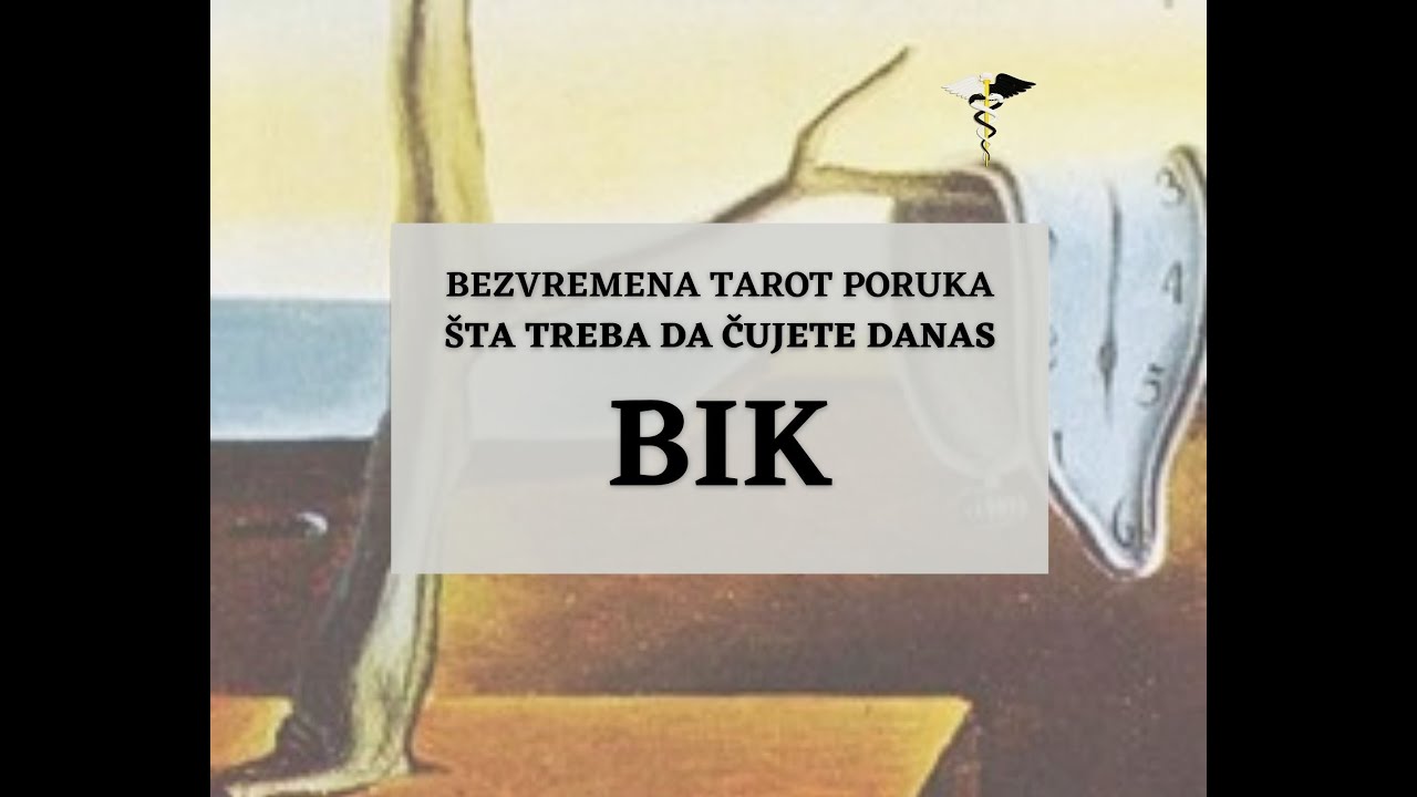 BIK ~ ne dozvolite da vam zabrane ~ bezvremena tarot poruka