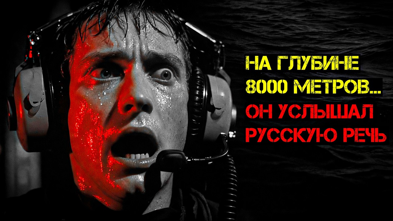 Советская подлодка ЛЕГЛА НА ДНО океана, но когда гидроакустик снял наушники — он ПОСЕДЕЛ от ужаса...