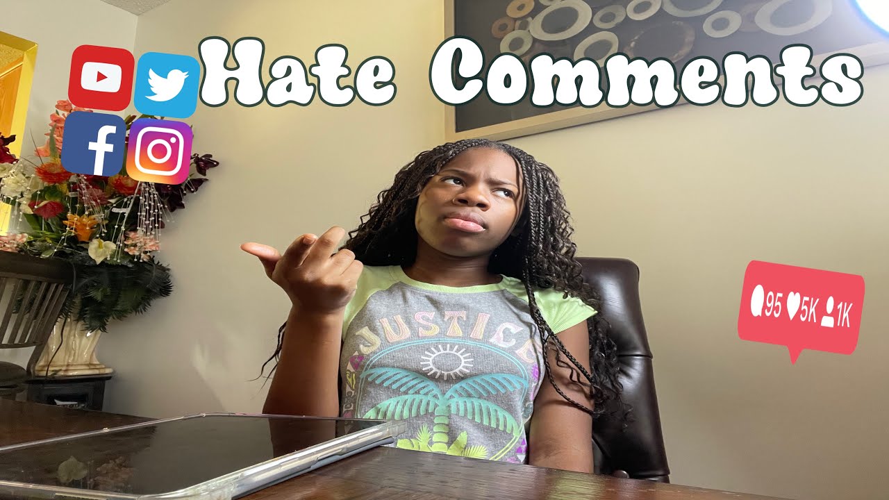 Responding to hate comments on ig ￼