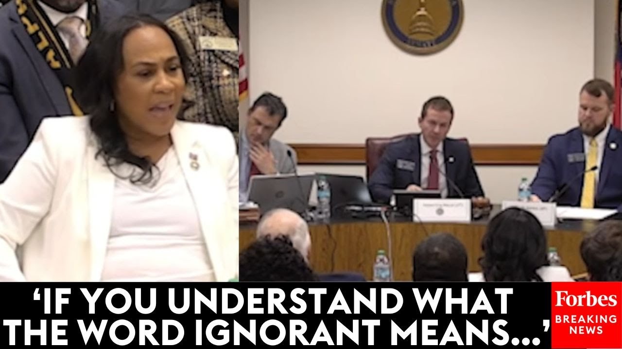 'That's Really An Ignorant Question': DA Fani Willis Lays Brutal Smackdown On Georgia State Senator
