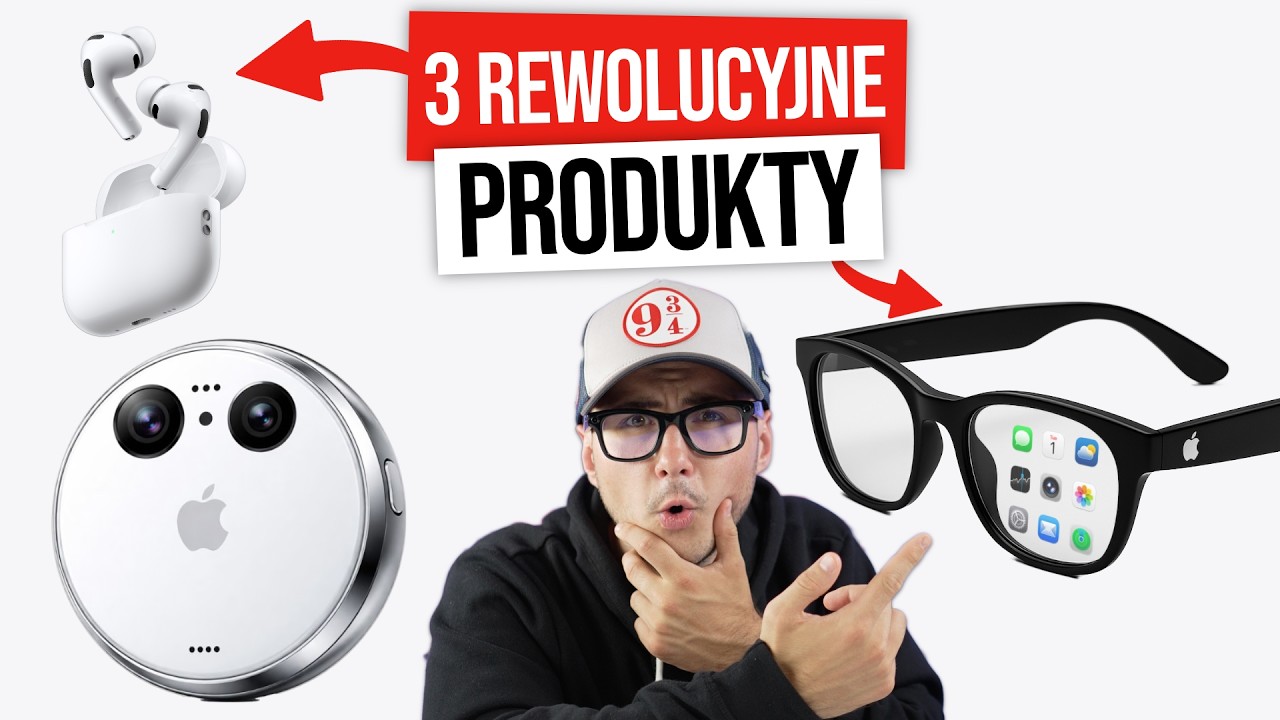 3 nowe REWOLUCYJNE produkty Apple
