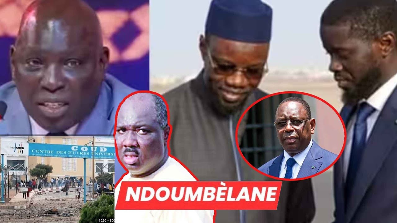 🛑Ndoumbèlane - Tournée Eco. Sonko et Diomaye, Candidature de Macky, Madiambal Diagne… UCAD