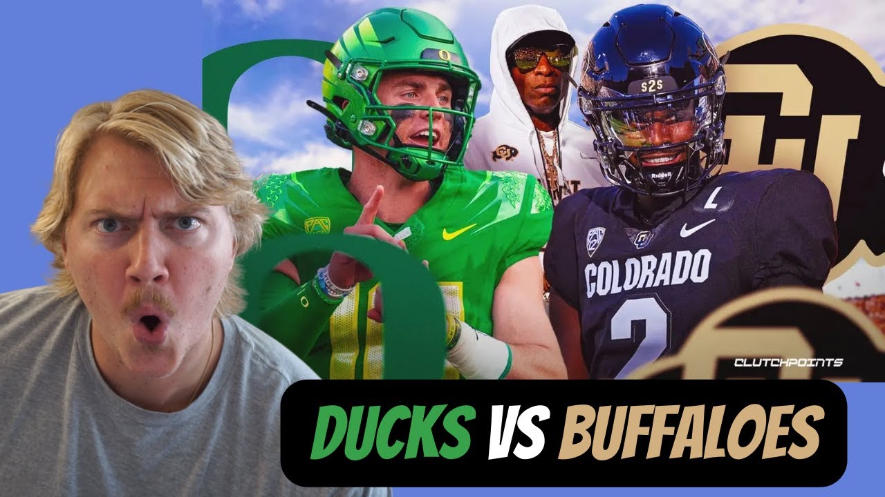 Most HYPE Game of the YEAR!!! Reaction to Colorado Buffaloes vs. Oregon Ducks | Full Game Highlights