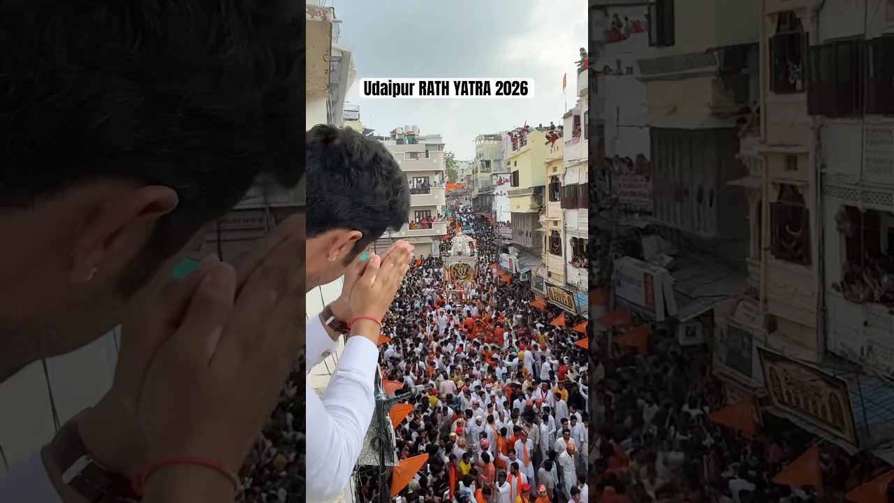 Jagannath Rath Yatra 2026 Udaipur (#jagannath #rathyatra #udaipur #rajasthan #india)