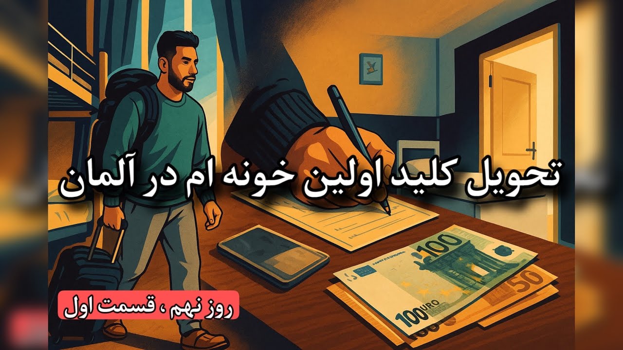 روز نهم مهاجرتم – قسمت اول | امضای قرارداد و تحویل کلید خونه جدیدم