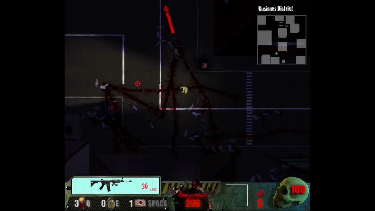 ZOMBIES IN THE SHADOW: THE SAVIOUR ACT 2 A ZOMBIE FLASH GAME