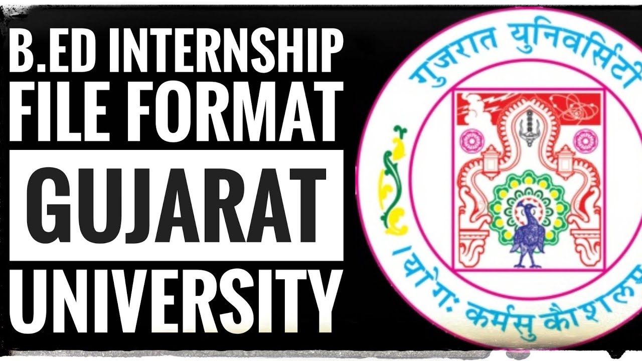 Internship file| Format| 3rd sem| Gujarat University