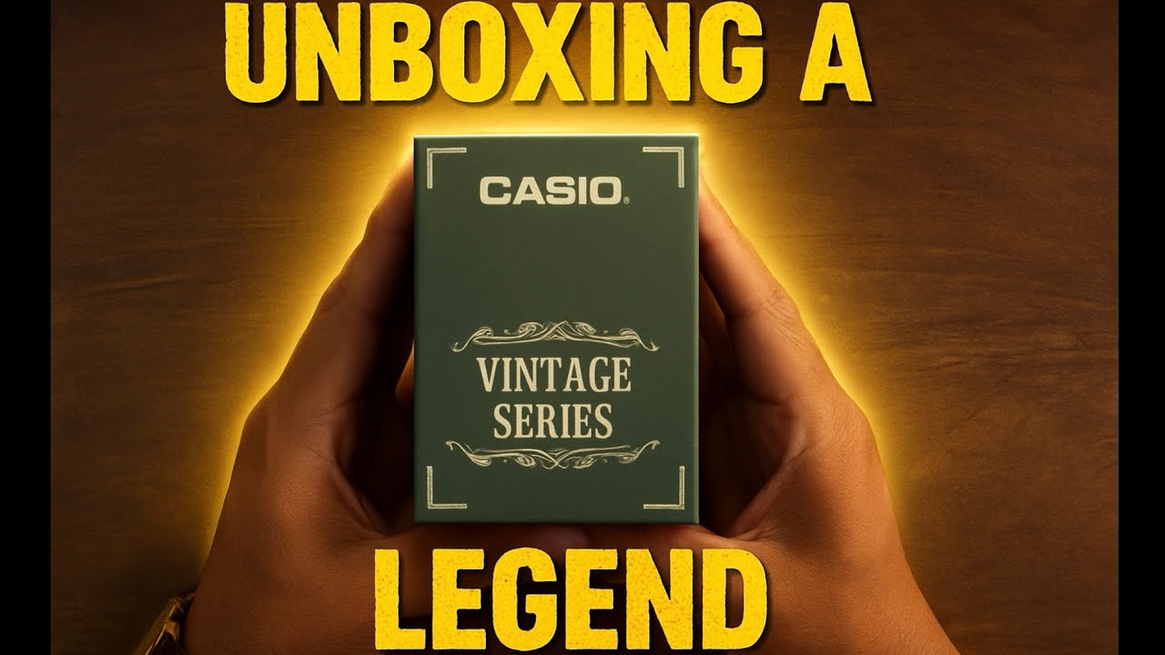 Unboxing My New Watch, Casio A159WA