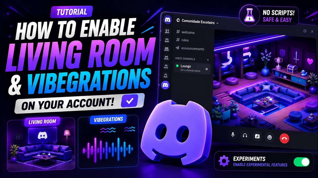 🔥 How to Enable Discord Living Room & Vibegrations! (2026 Tutorial - No Scripts)