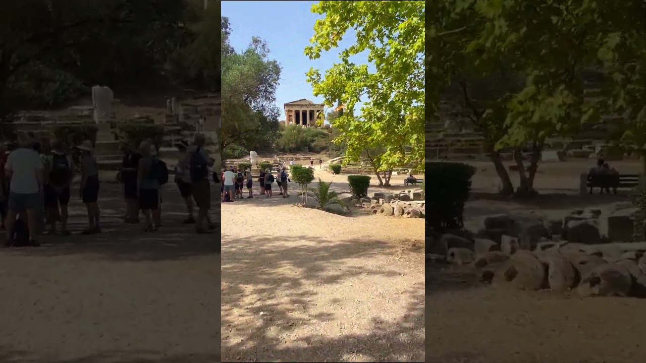 Temple of Hephaestus at Ancient Agora of Athens