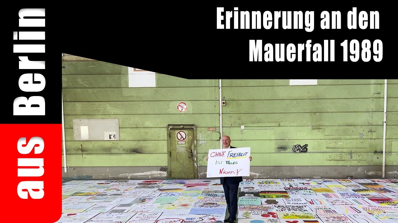 Erinnerung an den Mauerfall 1989