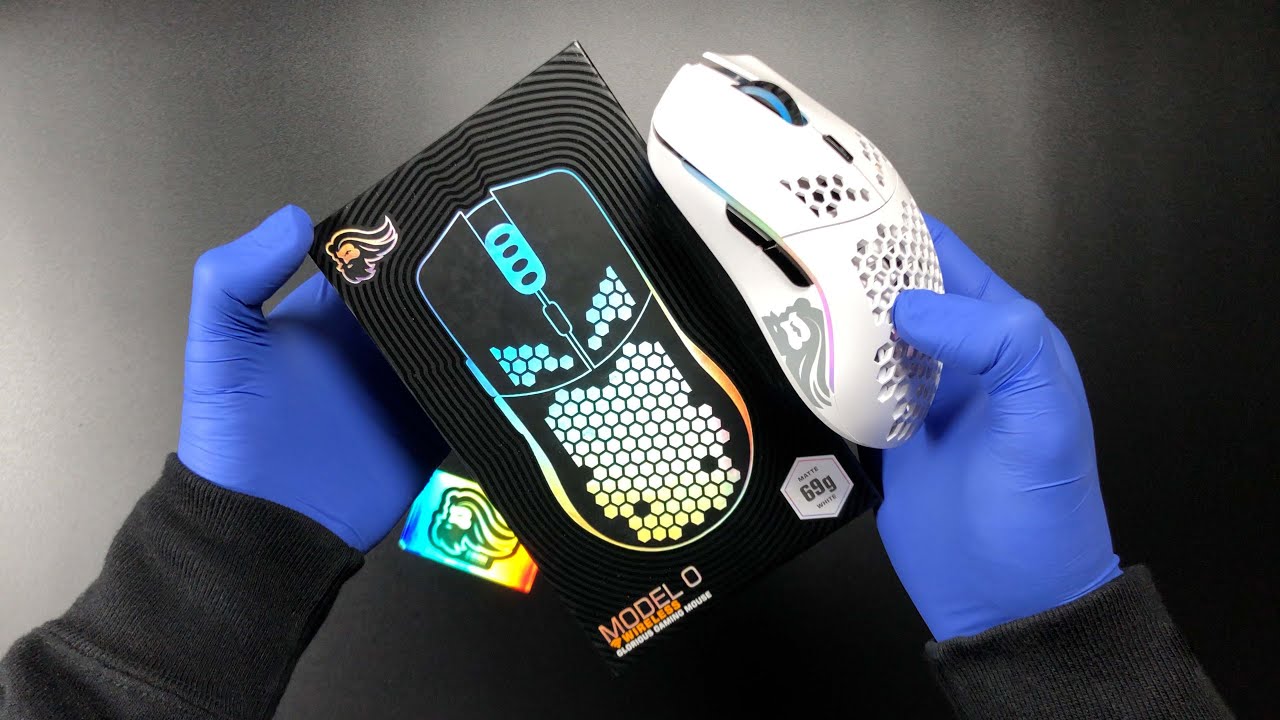 Glorious Model O Wireless Gaming Mouse Unboxing - ASMR