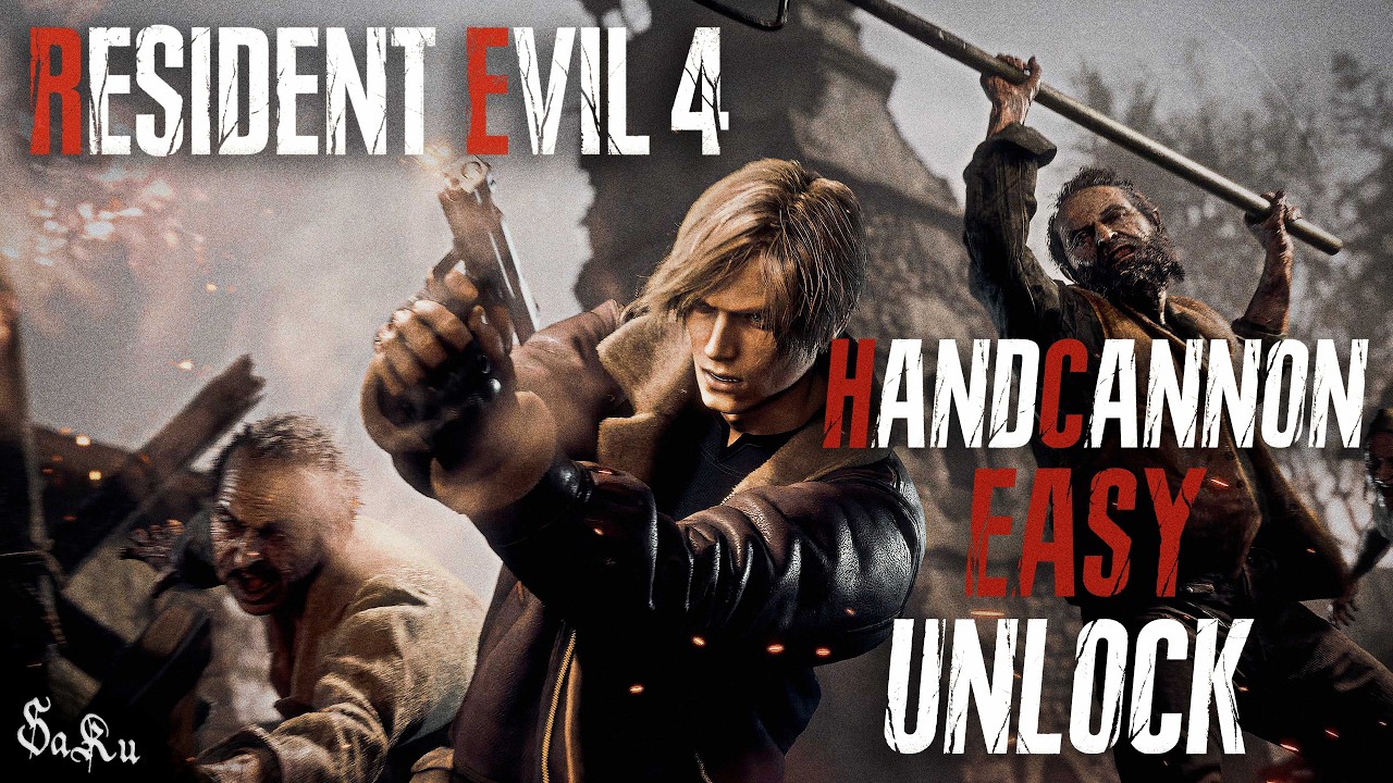 How to EASILY unlock the HANDCANNON in RESIDENT EVIL 4 REMAKE in 2026 (Mercenaries)