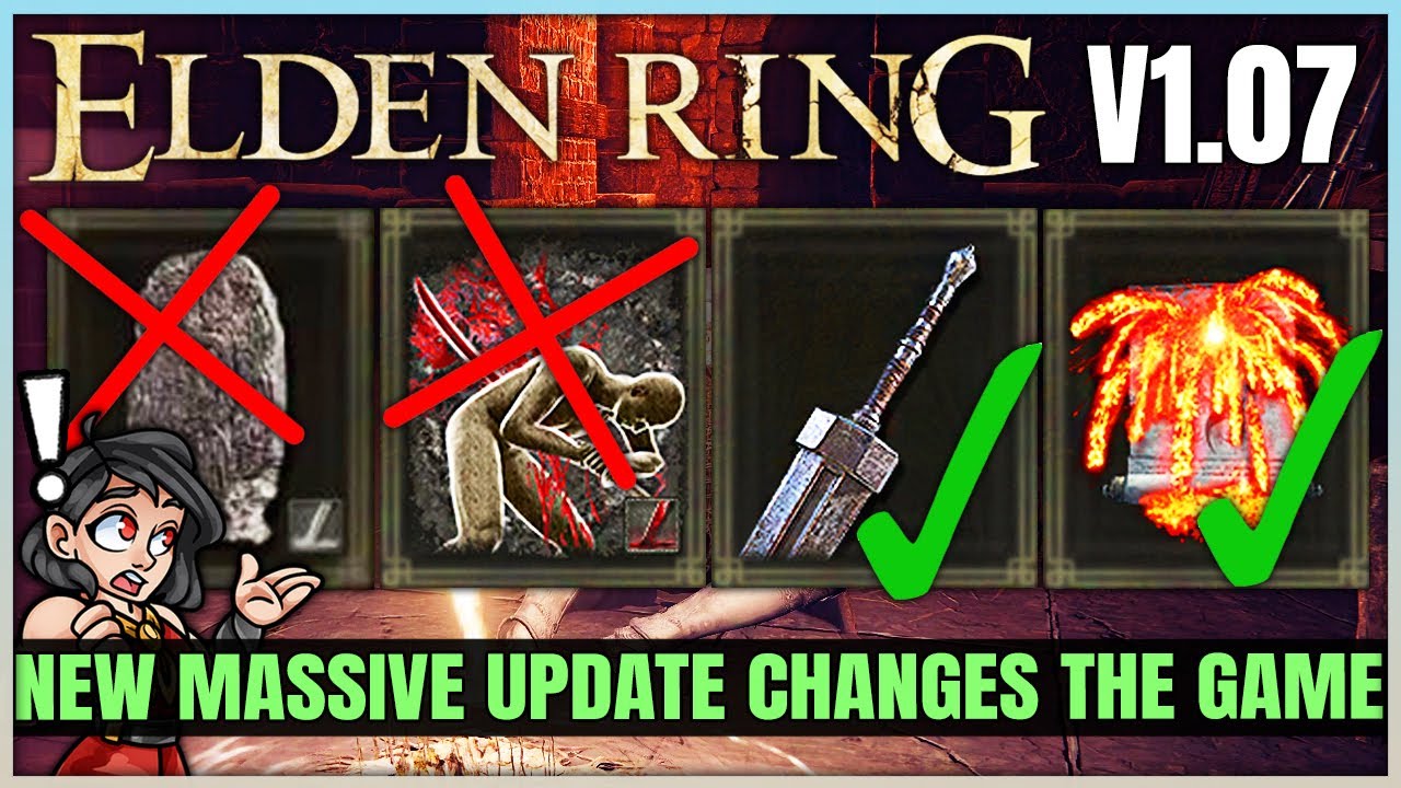 MASSIVE 1.07 UPDATE - Colossals OP & HUGE Bleed Nerf - New PvP System & More - Elden Ring Guide!