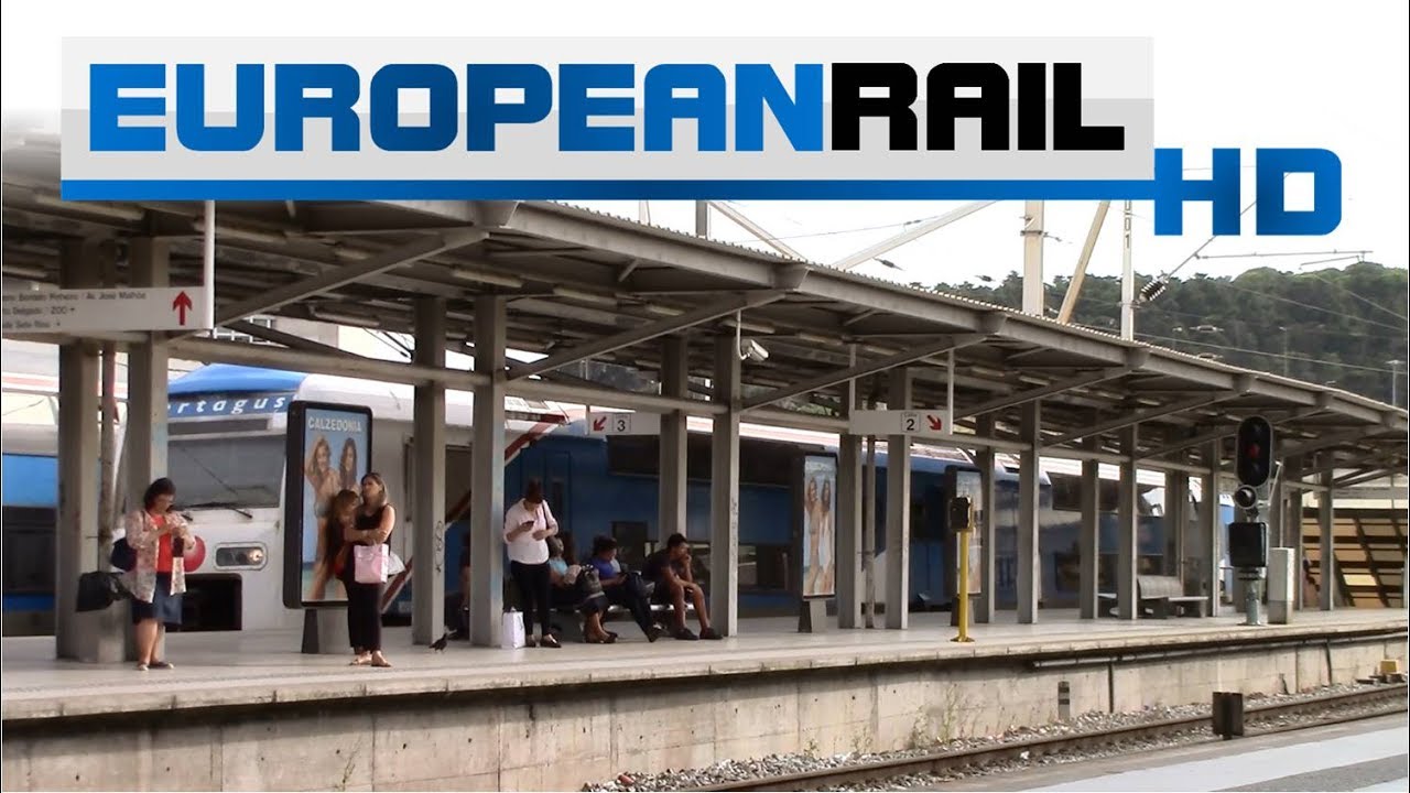 Fertagus 3500 EMU 3501 + 35xx calls & 3500 EMU calls at Sete Rios Station