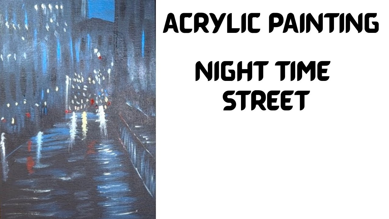 Painting a Cityscape in Acrylic 