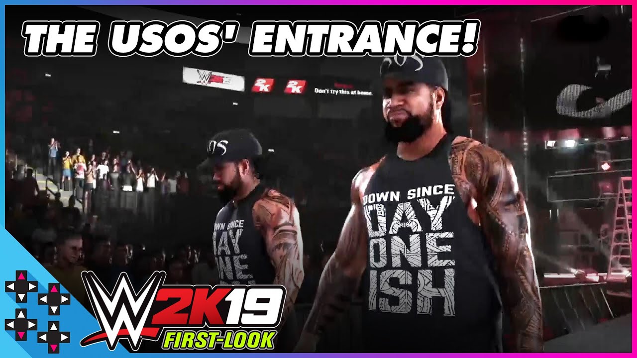 WWE 2K19: The USOS arrive at the USO PENITENTIARY!