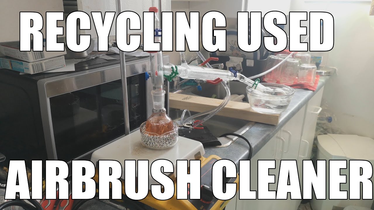 Recycling Airbrush Cleaner Through Distillation