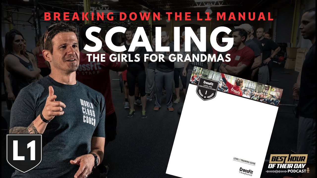 606. Scaling Workouts For All Ages | Breaking Down The CrossFit L1 Manual
