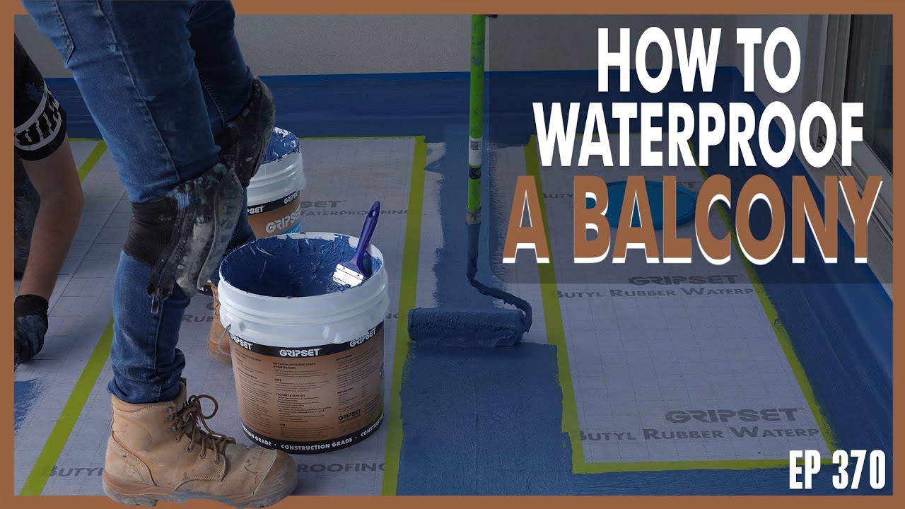 Balcony Waterproofing Made Simple: Gripset BRW PFN System
