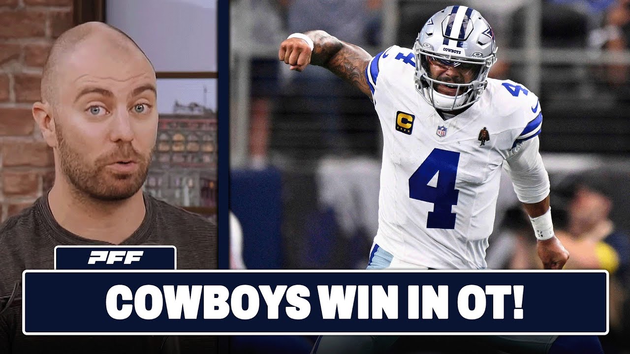 New York Giants vs. Dallas Cowboys Review | PFF Grade Release Show