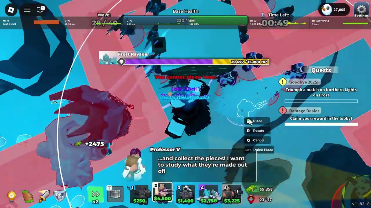 tds, solo frost mode northern lights