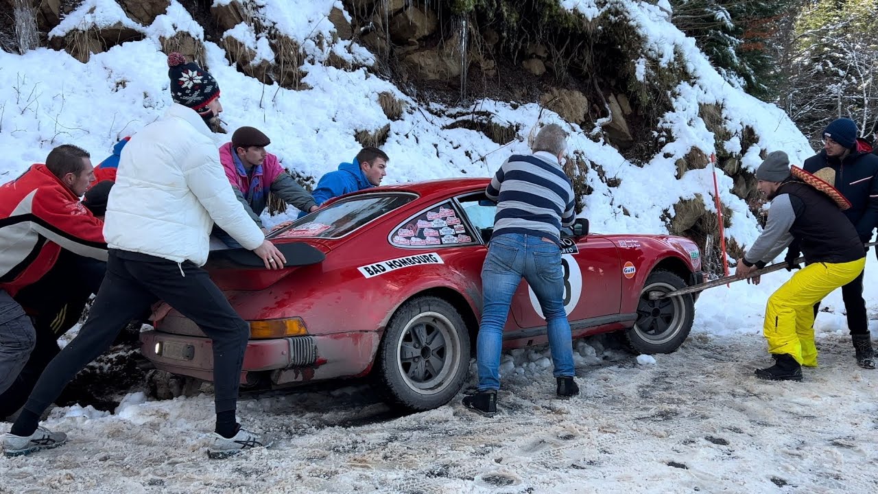 Rallye Monte Carlo Historique 2025 - Crashes & Crazy spectators