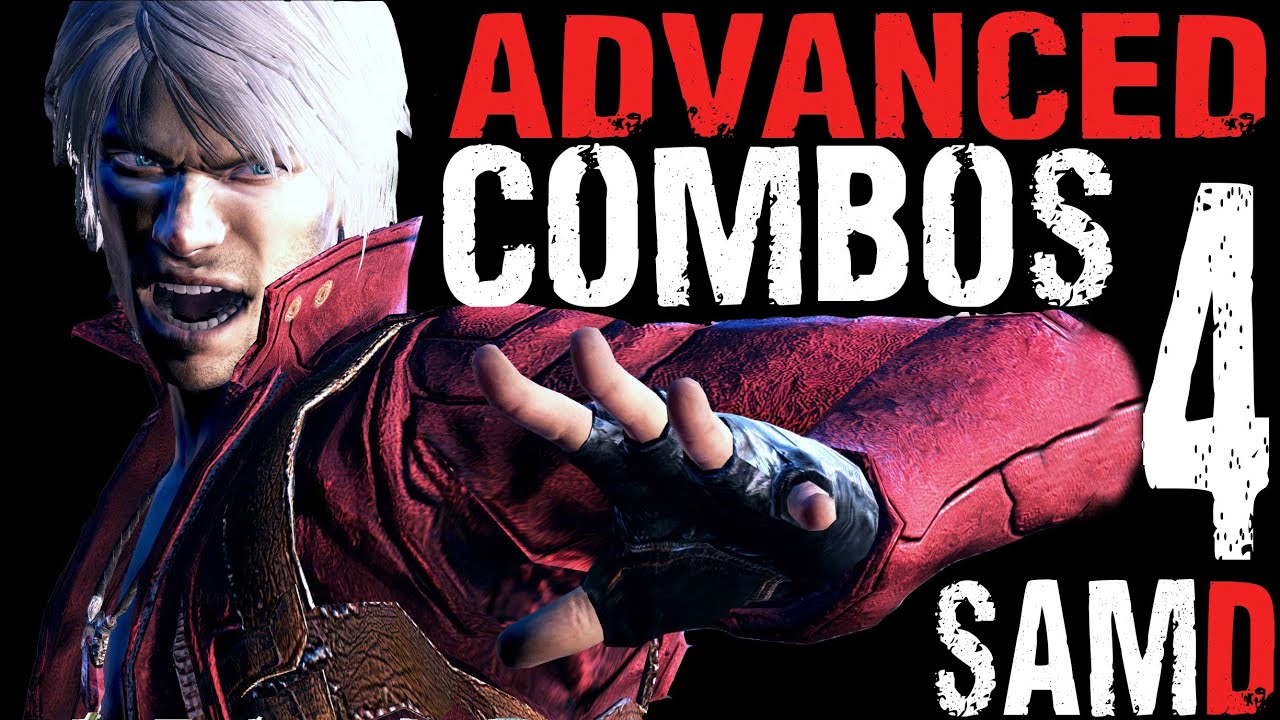 DmC - Devil May Cry Combos - Advanced Combo 4 Jump Cancelling