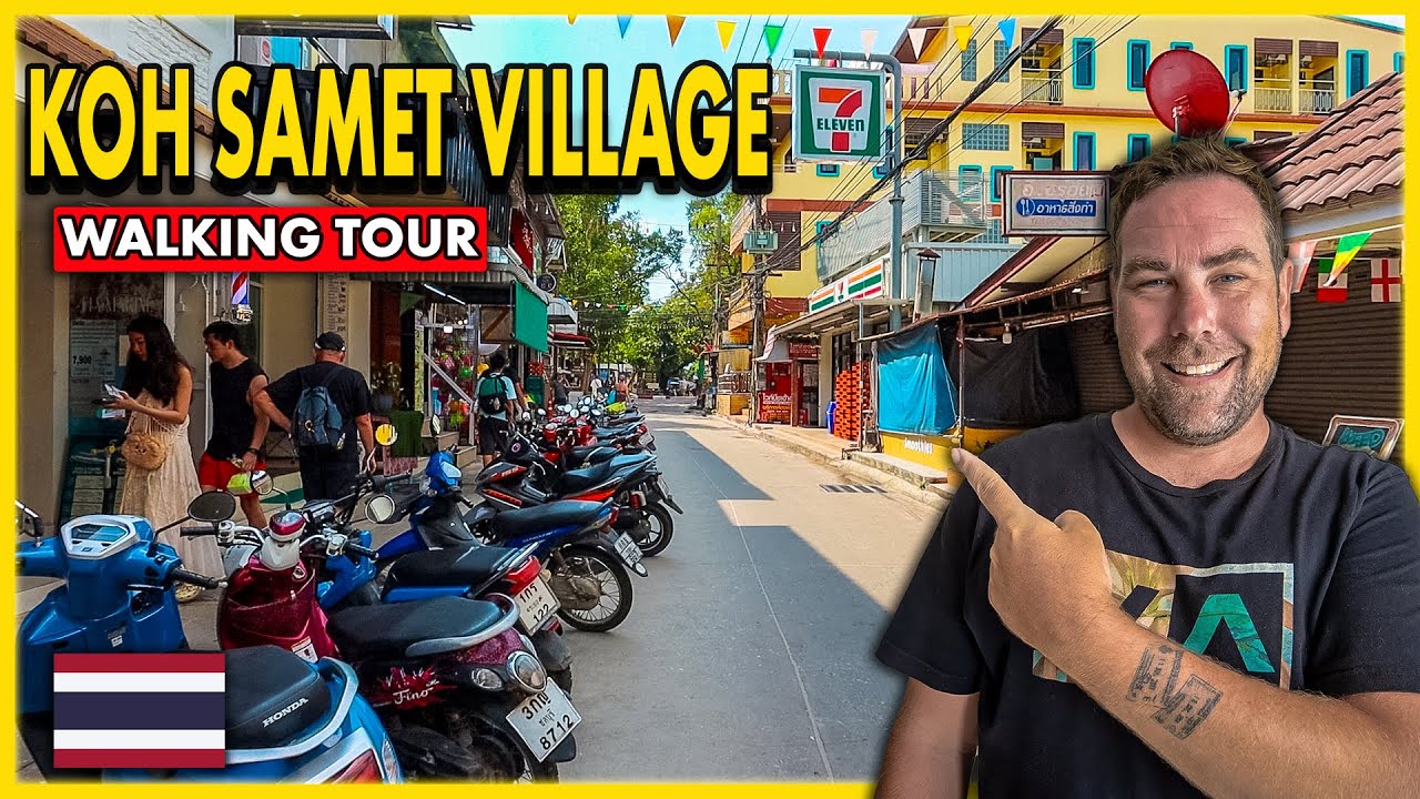 COMPLETE Koh Samet Village Walking Tour 2025 |  Travel Guide with Prices, Transportation & Tips