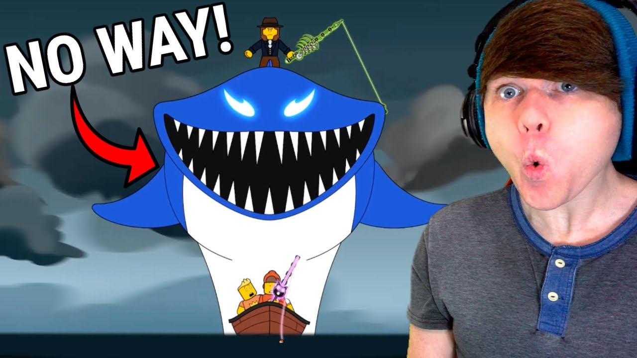 Do NOT Go Fishing in Roblox... (Cartoon Animation) @GameToons REACTION!