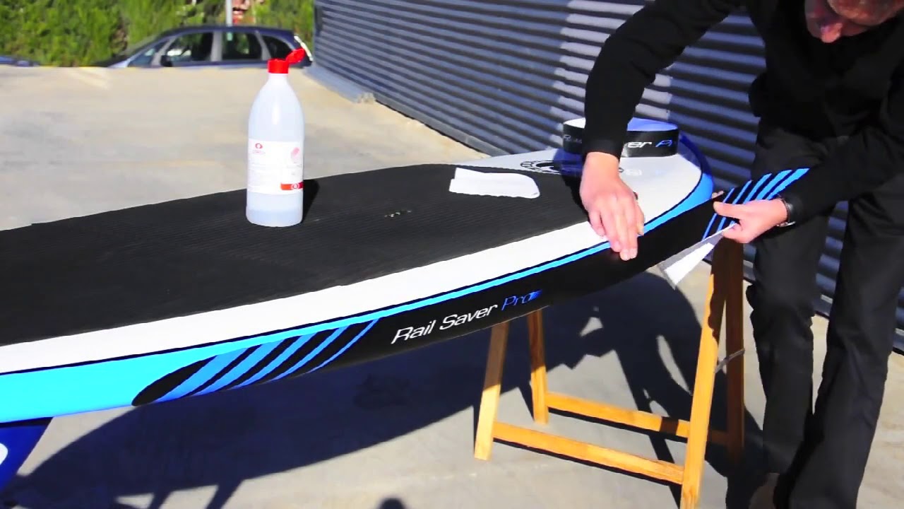 How to instal RSPro SUP rail protection