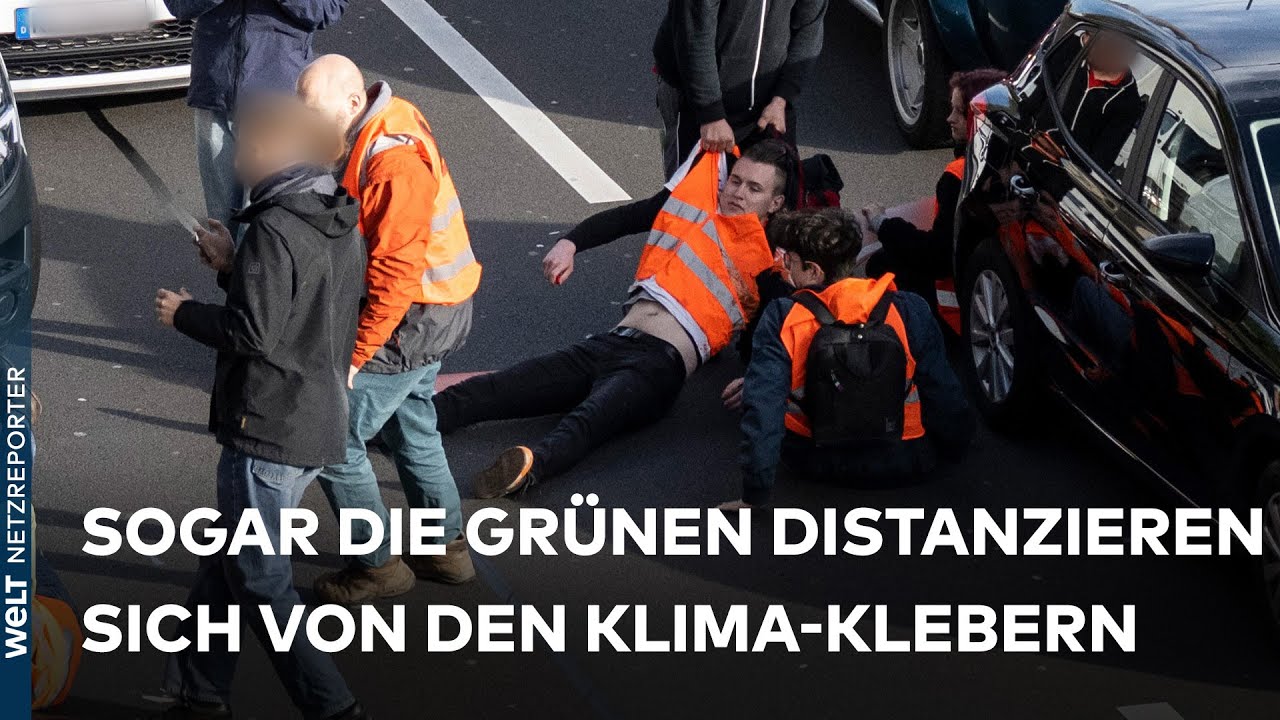 BERLIN IM STILLSTAND: Stra&szlig;enblockaden sollen Regierung zu mehr Klimaschutz bewegen | WELT News