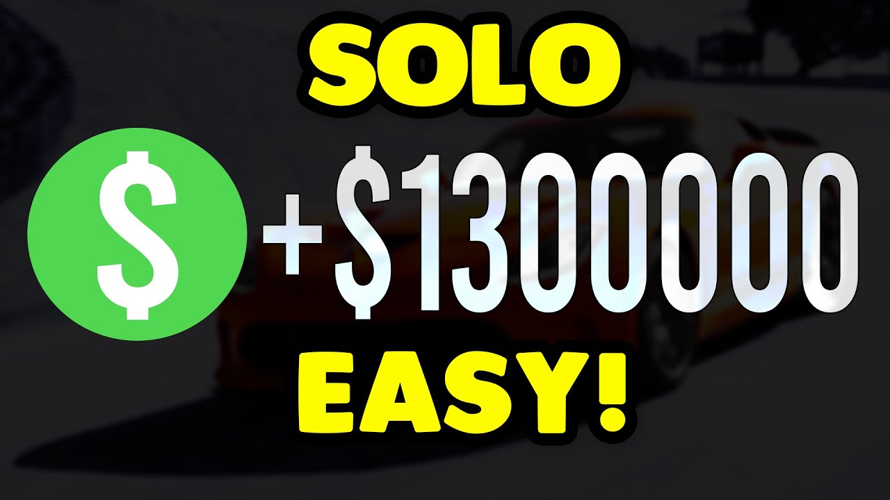 *SOLO* GTA 5 MONEY GLITCH (SUPER EASY!) - Car Duplication Glitch