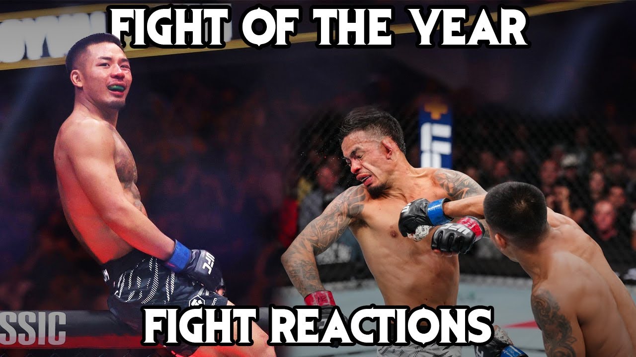 Joshua Van vs Brandon Royval Full Fight Reactions | Fight of the Year | MADNESS