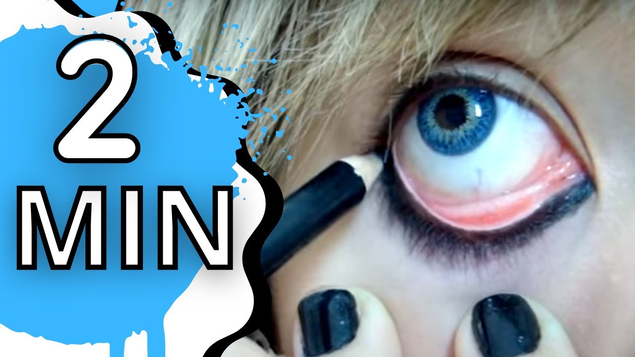 MAQUIAGEM NOS OLHOS MUITO F&Aacute;CIL - Usando Apenas L&aacute;pis (DARK)